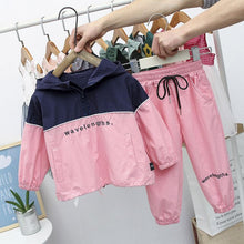 Load image into Gallery viewer, Fashion Baby Boy Girl Clothes Set Cotton Coat+Pant 2PCS Bebe Kids Sport Jacket Clothing Suit Long Sleeve Spring Autumn Summer
