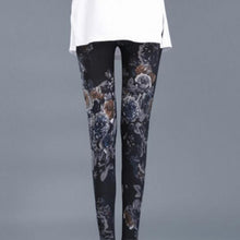 Load image into Gallery viewer, VISNXGI New Woman Fashion Jeans Print Denim Ankle-Length Imitation Skinny Jeans Holes Spandex Straight Slim Jeans Women Leggings
