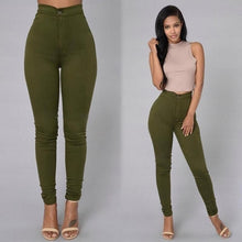 Load image into Gallery viewer, High Waist Stretch Jeans Slim Pencil Trouser Women Clothing Pants Sexy Women Lady Denim Skinny Pants S-3XL
