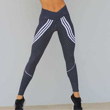 Load image into Gallery viewer, 2 Styles Women Spot Printing Outdoor Sporting High Waist Leggings New Style Sportswear Elastic Force Slim Leggings For Ladies
